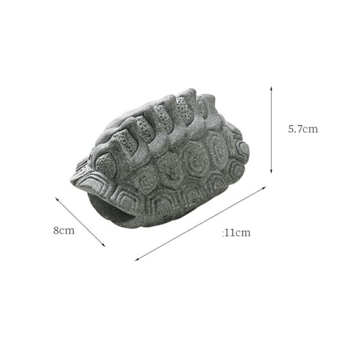 Mascota de té de tortuga de arenisca verde para ceremonia china 3