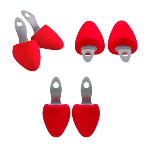 BY BNS CC Soft-Schuhformer Form Pumps (3 Paar) für den klassische Pumps, Slingpumps und Ballerina, aus Schaumstoff mit samtigem Bezug, glättet Gehfalten