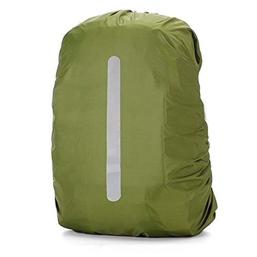 LYYDAN Capa impermeável para mochila com tiras refletoras, capa de segurança para campismo, caminhadas