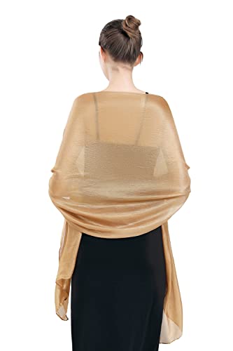 QBSM Womens Shawls and Wrap, Wedding Party Shawl Scarf for Evening Dresses