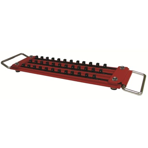 Image of Mechanics Time Saver LASTRAY38 3 Row 3 /8 inch Drive Lock A Socket Tray
