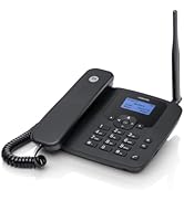 Motorola C4201 Kombi-Telefon – Festnetztelefon & Schnurloses Telefon In Schwarz, Flexibel Nutzbar, Robustes Design