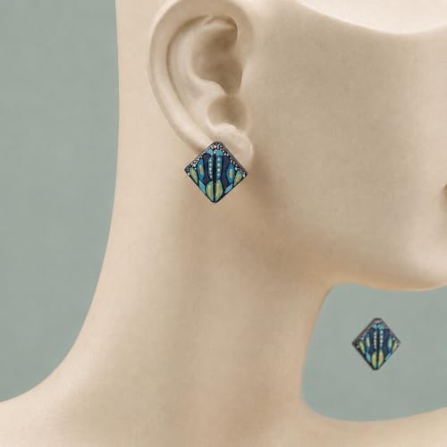 Image of Boho Chic Earrings Collection - Colorful Tassel, Chandeliers, Hoops & Huggies for Women