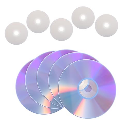 UPKOCH 10 Piezas Discos DVD-r Grabables Imprimibles Gran Capacidad para Música Grabación y Vídeo Copias de Seguridad Ordenador
