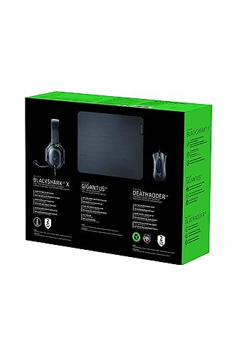 Pacchetto Battaglia- DeathAdder V2 -BlackShark V2 X- Gigantus V2 M - Nero - Mouse gaming - Immagine 5