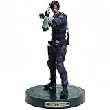 ONGANG Ecchi Figure Resident Evil Lyon Figure, PVC Anime Figurine, Collection, Home Decor, Exquisite Birthday Gift for Family, Friends, Lover (Policeman Uniform)