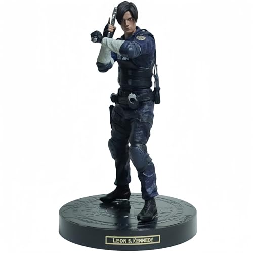 ONGANG Ecchi Figure Resident Evil Lyon Figure, PVC Anime Figurine, Collection, Home Decor, Exquisite Birthday Gift for Family, Friends, Lover (Policeman Uniform)
