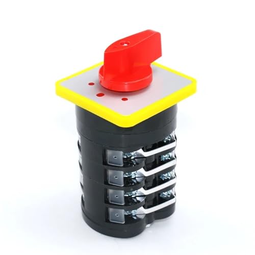 Commutateur rotatif électrique 16A inverseur de source 4 pôles - 3
