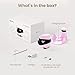 Enabot EBO Air 2 FamilyBot Indoor Security Camera Robot: 2K Pet Camera, Movable Home Robot, Custom Facial Expression, Auto-Recharge, Battery-Operated, 2-Way Talk, Night Vision(Robin Pink)