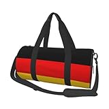 German flag Large Capacity Travel Bag - Durable Sports Duffel Bag for Hiking, Vacation, Fitness and Business