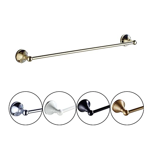 Porte-serviettes salle de bain chromé et étagère de cuisine au style antique chic