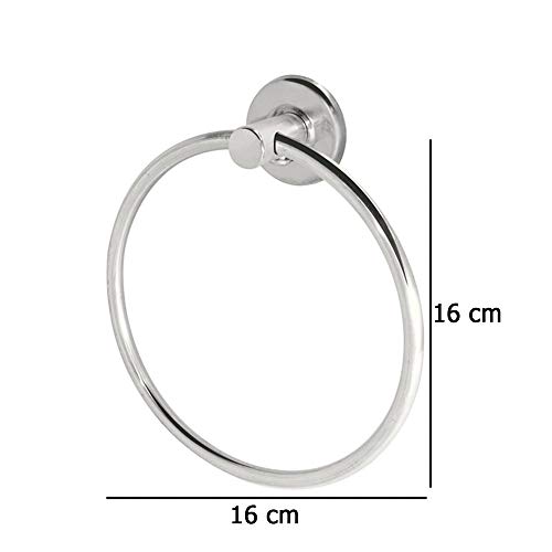 Kit Acessórios 5 Peças Inox Para Banheiro Modelo Stander