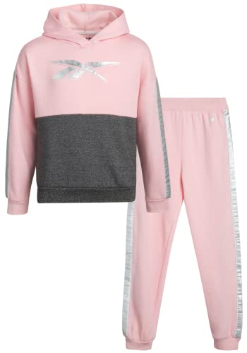 Sweat à capuche et jogging Reebok fille vêtement de sport en molleton rose quartz 7 ans