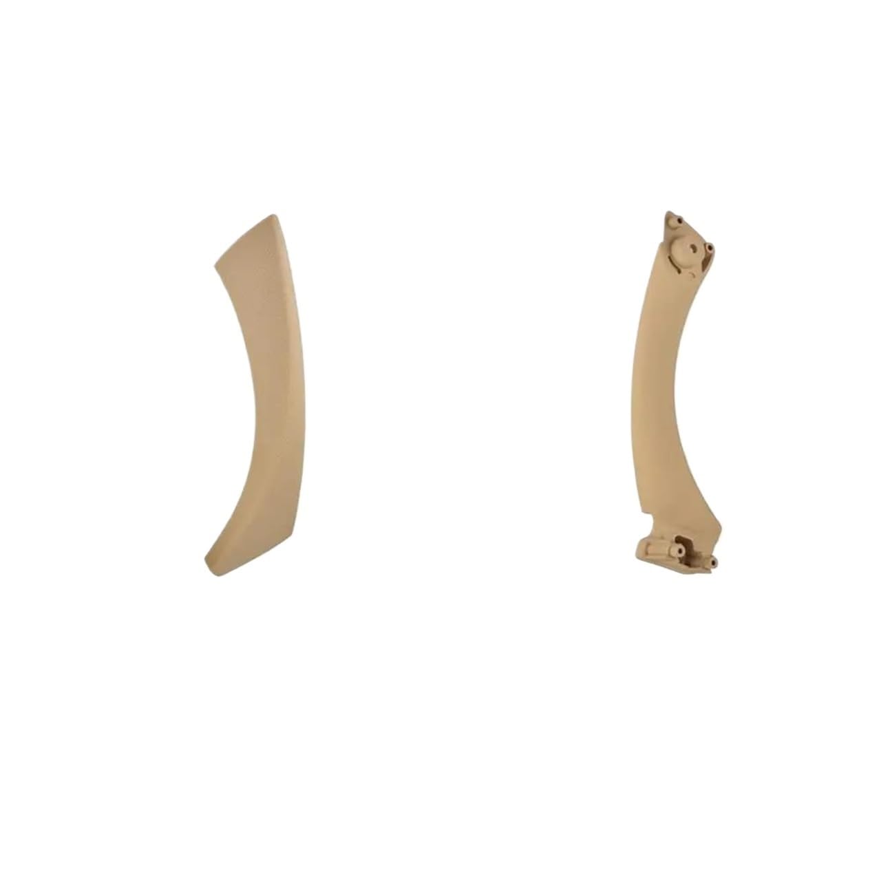 LVXVMOZEOK Interior Door Handle Armrest for 3 Series for E90 for E91 for 318 for 320 for 325 for 328 for 330 for 335 Full Set Interior Door Handles Inner Doors(Beige(on the Right))