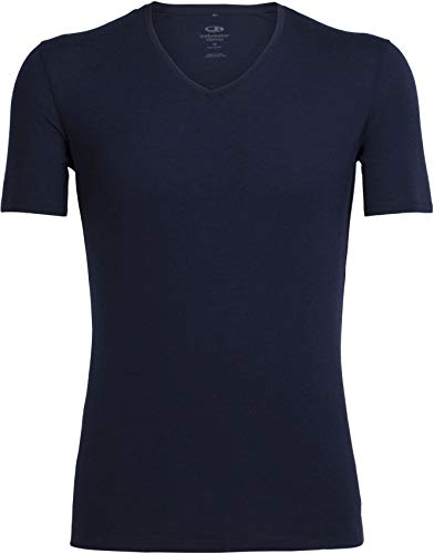 Preisvergleich Produktbild Icebreaker 150 Anatomica Short Sleeve V Shirt Men - Merinoshirt