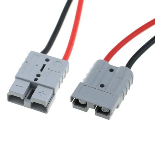 Conector de batería rápida 50A y cable de carga para carretilla elevadora eléctrica MEETOOT 5
