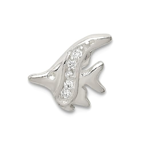 Collier pendentif argent 925 femme avec pierre oxyde de zirconium brillant