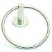 Metro Towel Ring Satin Nickel