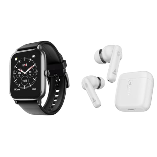 Image of boAt Xtend Pro Smart Watch with Advanced Dedicated Bluetooth Calling Chip, Coins,Dial Pad, 1.78 Amol