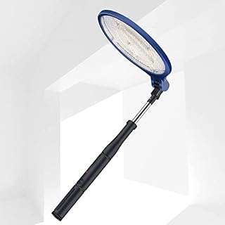 Electric Fly Swatter, Foldable and Retractable Bug Zapper Indoor, Electronic Insect Killer, Flying Insect Killer, Insect Trap Racket for Travel (2AA NOT Include)