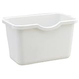 Conveniente para proporciona un fácil acceso y es fácil de quitar cuando sacar la basura, guardar perfectamente en una puerta de armario con este colgante de basura Papelera.