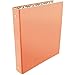 3 Ring Binder 1.5 inch Binder, 1 ½ Inch Round Ring Binders, Colored Binders for School Supplies, Printed Inside and Outside, Used for Papers, Business Cards Etc., Holds 280 Sheets, 4 Pack - by Emraw