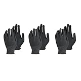 おたふく手袋(Otafuku Glove)【Amazon.co.jp限定】 おたふく手袋(OTAFUKU GLOVE) 限定おたふくステッカー付 冬用手袋 インナーグローブ 蓄熱 保温 下履き用 JW-143 ヘザーグレー Lサイズ【3双組】