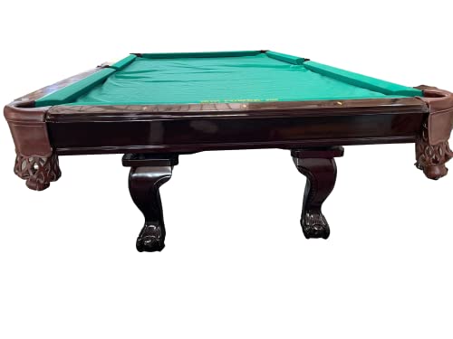 Billardtisch Billard 8 Ft. Tunierbillard Poolbillardtisch Modell Winston Nr.25 Farbe: Nussbaum Tuch grün – Bild 3