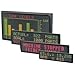 Red Lion PFM1608 Plant Floor Marquee, 26" x 6.6" Dimension