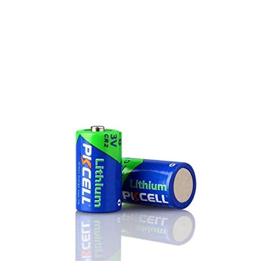 PKCELL CR2 CR15H270 3v 850mAh Lithium Photo Battery for Motion Sensors (2pc)