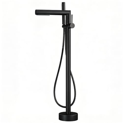 Robinet Baignoire au Sol avec Douchette Solution Idéale pour Baignoire Îlot