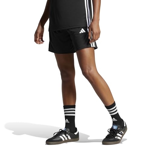 adidas Womens Tiro 25 Essentials Shorts Black/White Small