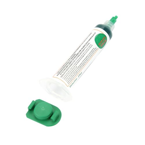 Image of Solder Mask, 2 PCS PCB UV Curing Solder Mask Ink, Green Solder Resist Ink for The PCB Repair of Mobile Phone Computer