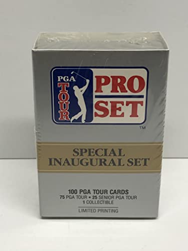 PGA Golf Tour Pro Set Limited Edition Trading Cards (1-100)