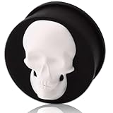 4mm to 26mm Ear Plugs Silicone Star Flesh Tunnels Double Flare Expander Stretcher Taper MoDTanOiz