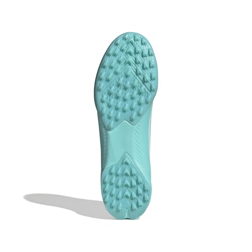 adidas Unisex-Adult F50 Messi League Turf, White/Lucid Pink/Flash Aqua, 7.5 - image 3