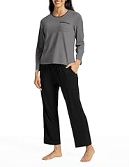 Dark Gray Top & Black Pants Set