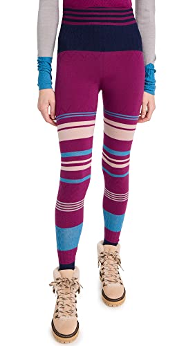 Sweaty Betty Women's Merino Pattern Base Layer Leggings, Amaranth Pink, S
