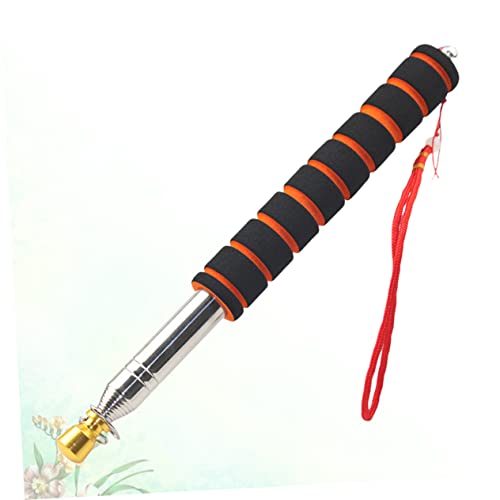 Toddmomy 3 Pecas Mastro Telescópico De Aço Inoxidável Bandeira Do Guia Turístico Ponteiro Telescópic