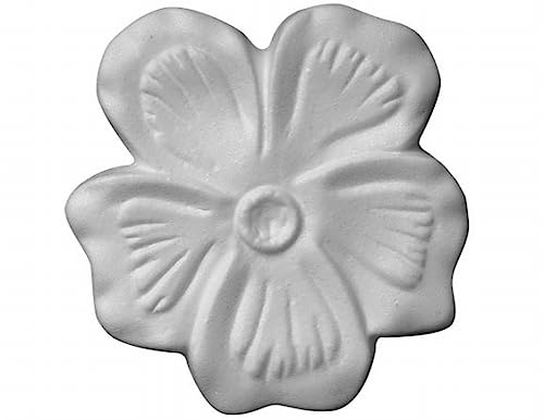 4x Decosa 3D Wandtattoo 'Violetta' Wandsticker, Wanddekoration, Polystyrol...