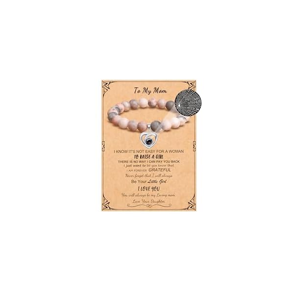 JoycuFF Gifts for Women 𝟭𝟬𝟬 𝗟𝗮𝗻𝗴𝘂𝗮𝗴𝗲𝘀 𝗜 𝗟𝗼𝘃𝗲 𝗬𝗼𝘂 𝗕𝗿𝗮𝗰𝗲𝗹𝗲𝘁 Anniversary Mothers Day Christmas Birthday Gifts for Daughter Granddaughter Sister Niece Girlfriend Wife Women