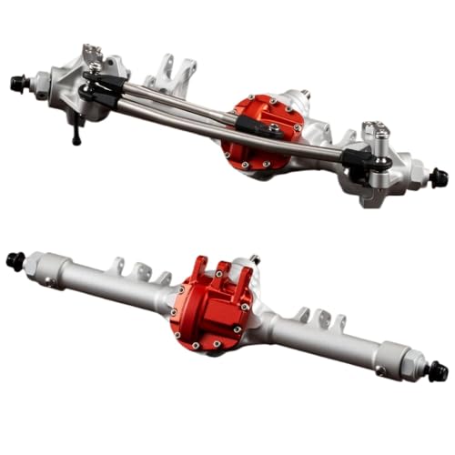 II ����� VS4-10 ���f�����܂� 1/10 �X�P�[�� RC ���b�N�g���b�N�ɑΉ�����@�B���H���ꂽ�A���~�j�E�� �I�t�Z�b�g �X�g���[�g �A�N�X�� �Z�b�g(2 PIECE SET SILVER)