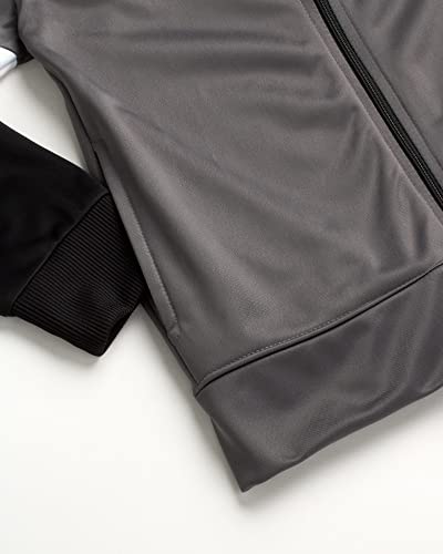 RBX Boys Sweatpants Set - 3 Piece Tricot Boys Joggers T Shirt and Zip Up Kids Sweatshirts Activewear Athletic Sets (8-12)4