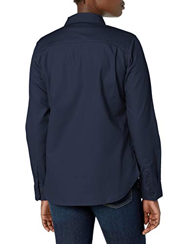 Carhartt Rugged Professional Long Sleeve Shirt Navy - image 3