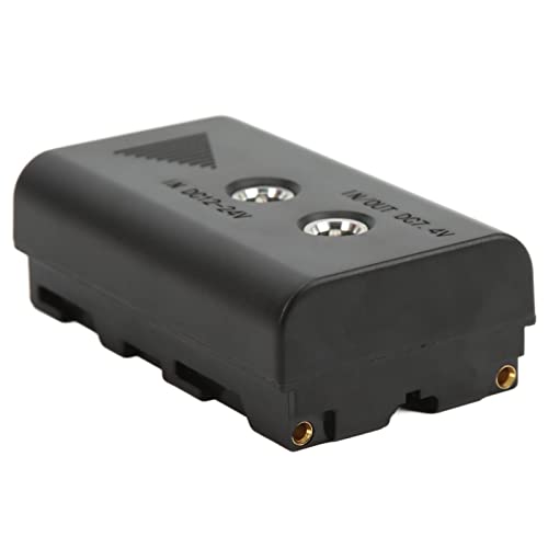 Batería simulada NP-F970 con conector D-Tap para rodajes largos en exteriores