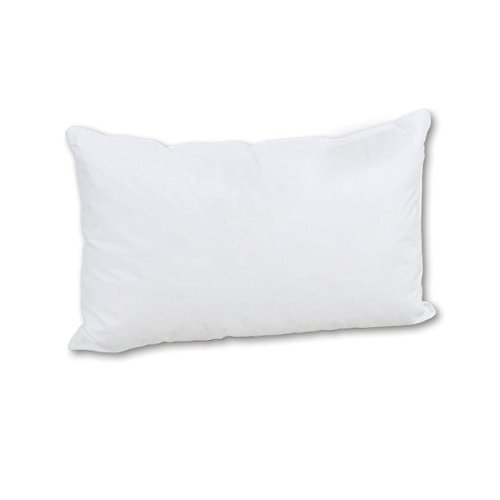 Oreiller enfant 40x60 en duvet d'oie et plumes blanc de 250g