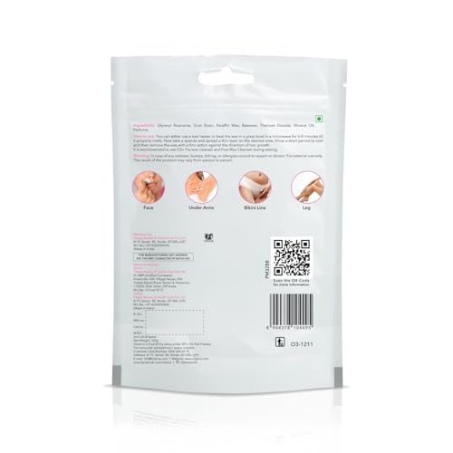 Image of O3+ Peel Off Brazilian Wax For Easy Hair Removal On Sensitive Skin | 100 g