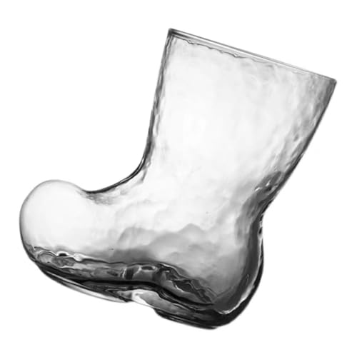 MAGICLULU Bicchiere Forma Di Stivale in Vetro Per Vino Per Feste e Decorazioni Da Tavola Design Unico e Resistente