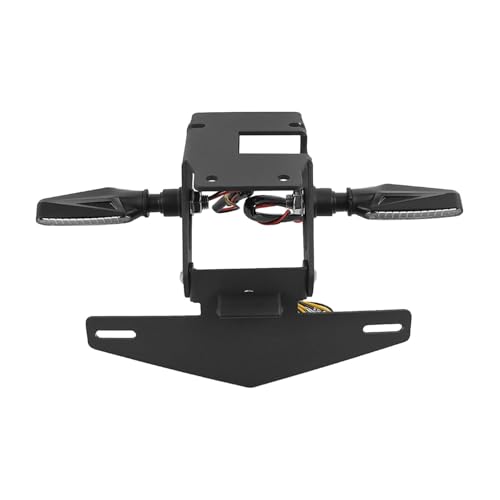 BTCTLPLMKK Z900 2021-2024 ZH2 2020-2023 用 バイク用 テールタイディ ナンバープレートホルダー フェンダーエリミネーターブラケット バイク用 ナンバープレートステー(Z900-with Signal)