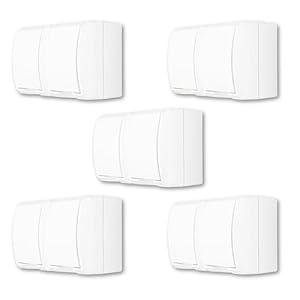 REV AquaForm 5X Doppelsteckdose Aufputzdose IP44